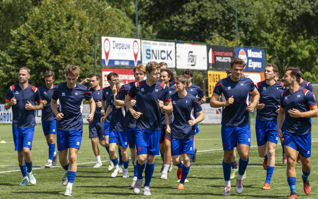 Oefenmatch tegen Westhoek